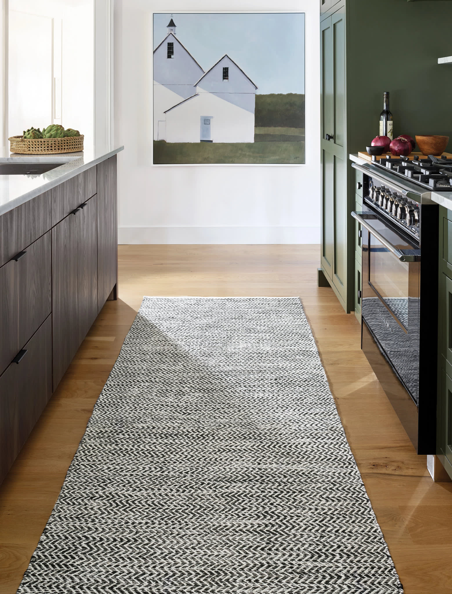 Handwoven Coastal Black Indoor/Outdoor Area Rug - Perfect for Beach House, Patio, Living Room & Bedroom Decor