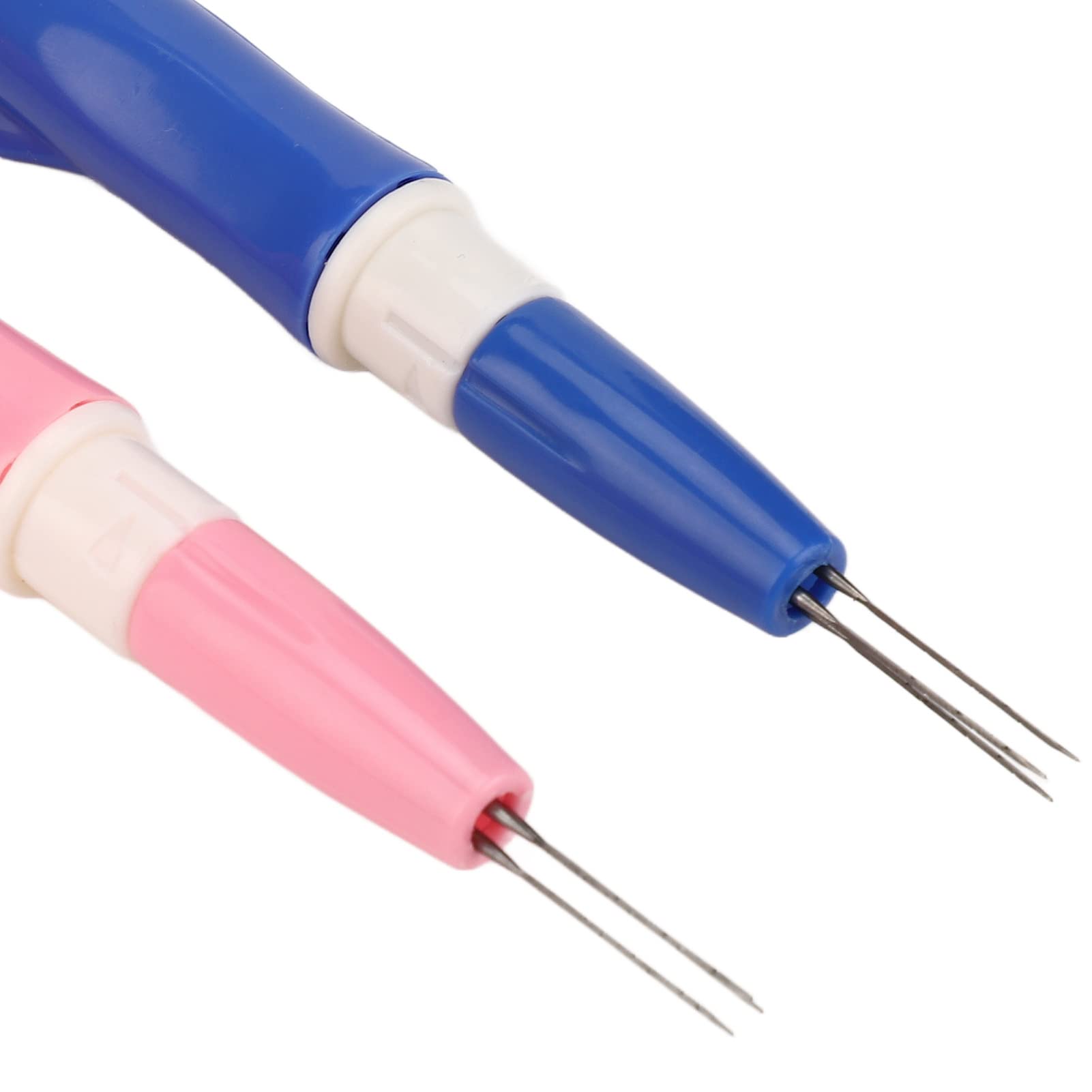Premium Needle Felting Tool Kit with 3 Felting Needles - Ergonomic Wool Felt Pen Style for DIY Crafting, Patchwork & Tufting - Perfect for Handmade Dolls, Animal Sculptures & Home Decor Projects