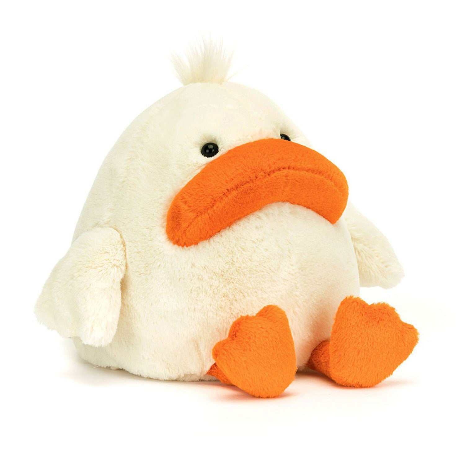 Jellycat Delia Duck Soft Plush Toy - Adorable Stuffed Animal for Kids & Baby Shower Gifts | Perfect for Cuddling, Nursery Decor & Toddler Comfort