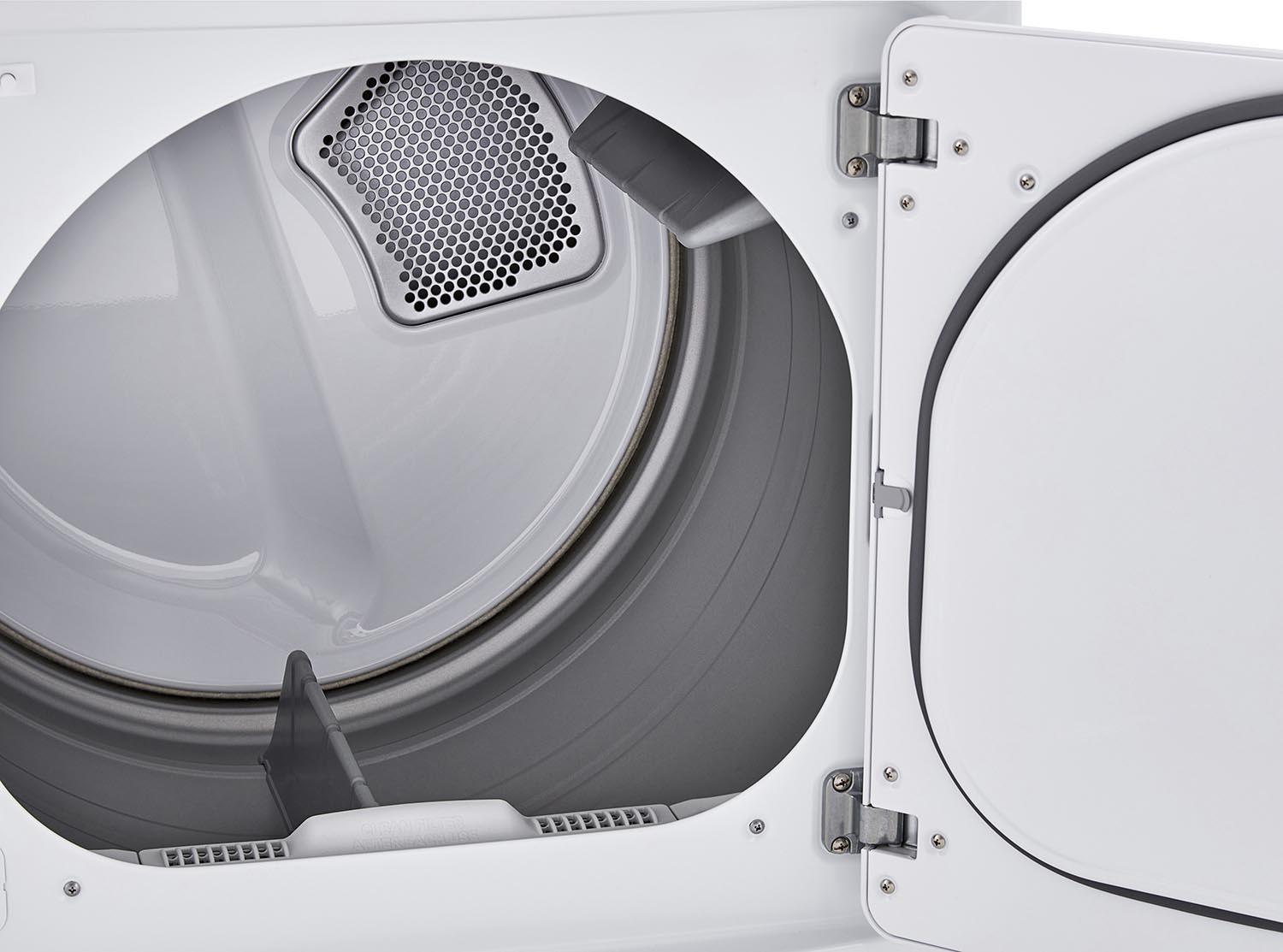 LG DLE6100W 7.3 Cu. Ft White Electric Dryer with Sensor Dry Technology - Energy Star Certified for Efficient Laundry Drying - Perfect for Homes, Apartments, and Laundromats
