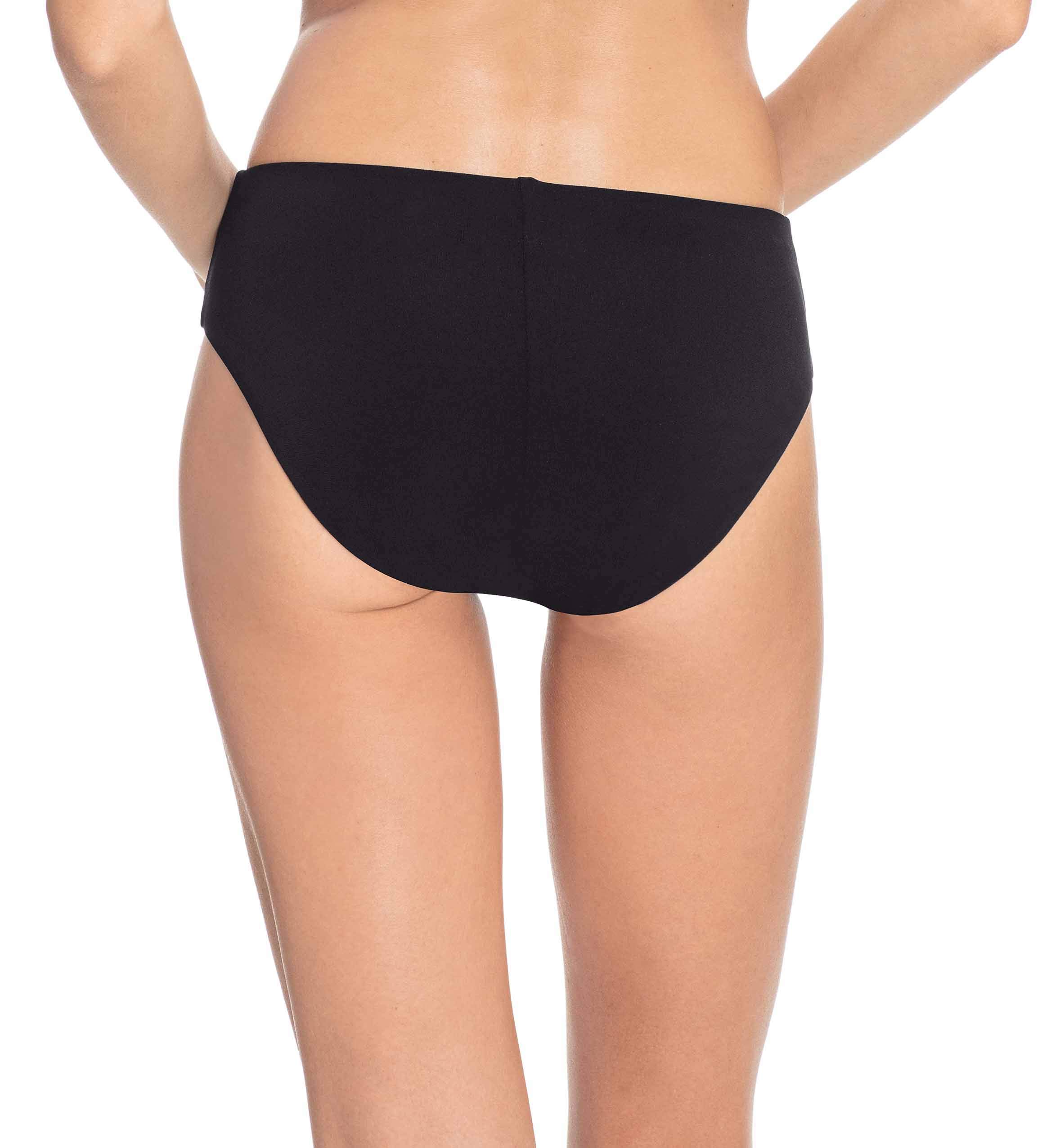 Robin Piccone Women's Ava High Rise Bikini Bottom - Sexy Swimwear for Beach & Pool - Perfect for Summer Vacations & Tropical Getaways