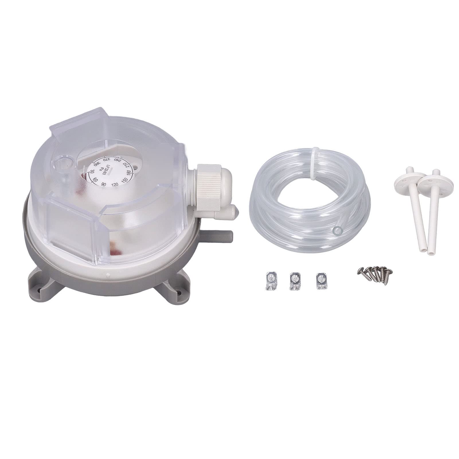 Waterproof Shockproof Pressure Switch - Compact Wind Pressure Sensor for Electronic Processing & Industrial Automation | Ideal for HVAC, Pneumatic Systems & DIY Projects