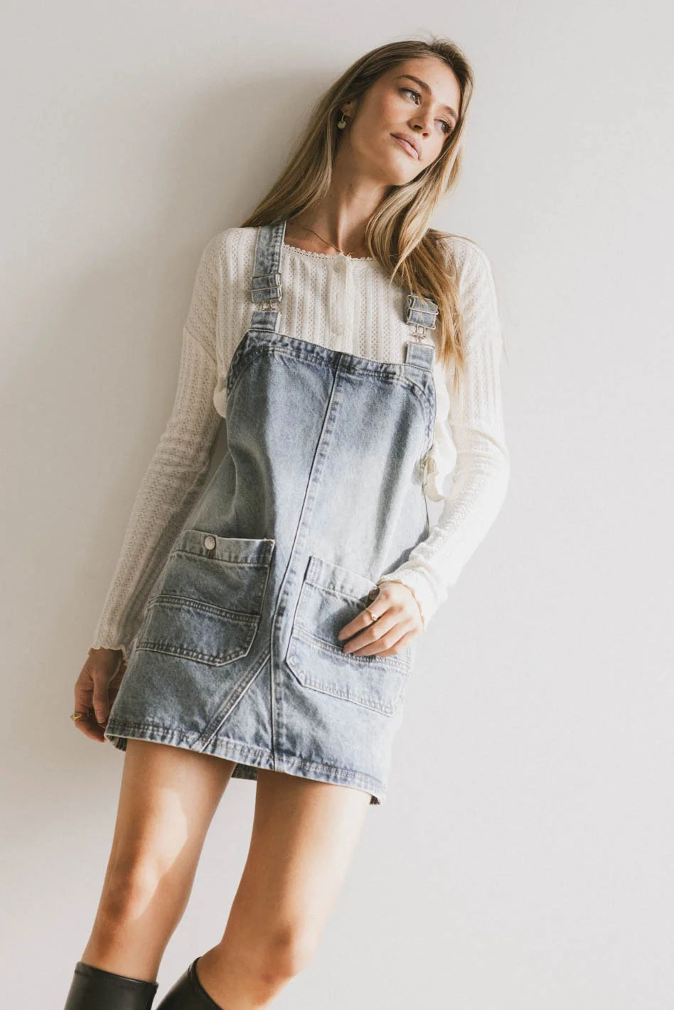 Koa Denim Mini Dress for Women - Stylish & Comfortable Summer Outfit - Perfect for Casual Wear, Date Nights & Beach Vacations - FINAL SALE