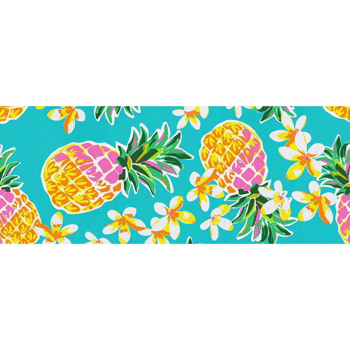 InterestPrint Cute Pineapples Gift Wrapping Paper Rolls - 3 Pack for Birthdays, Valentine's Day, Christmas | Perfect for Party Favors, Gift Bags & DIY Crafts