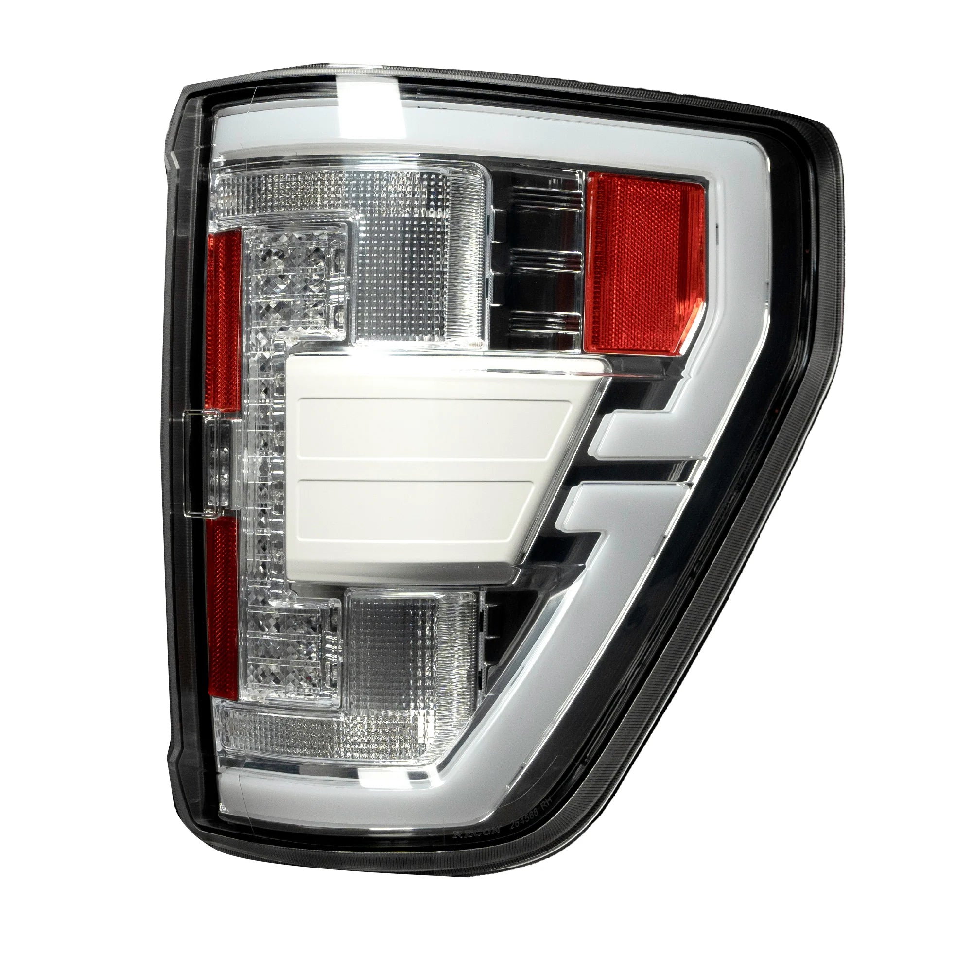 Ford F150 & Raptor 2021-2023 OLED Tail Lights with BLIS | Clear Lens Halogen Replacement | Startup Animation | Perfect for Off-Roading & Night Driving
