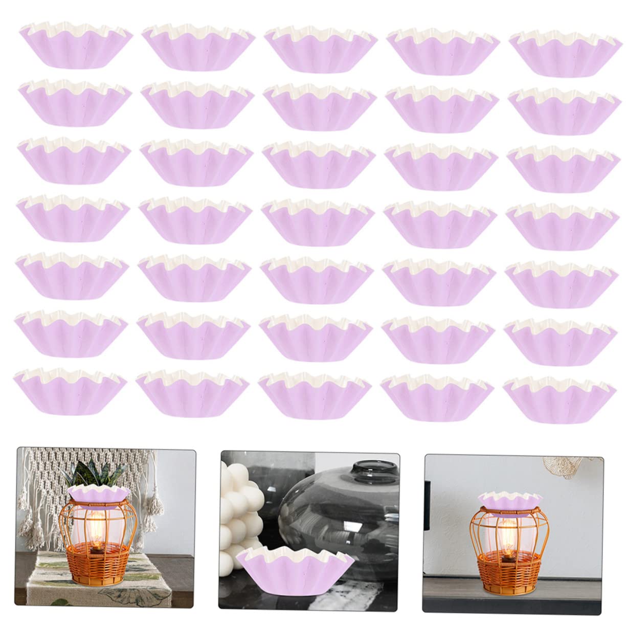 Premium Wax Warmer for Scented Wax Melts - Heat Resistant & Leakproof Wax Trays with Liners - Easy to Use for Home, Office & Spa Relaxation