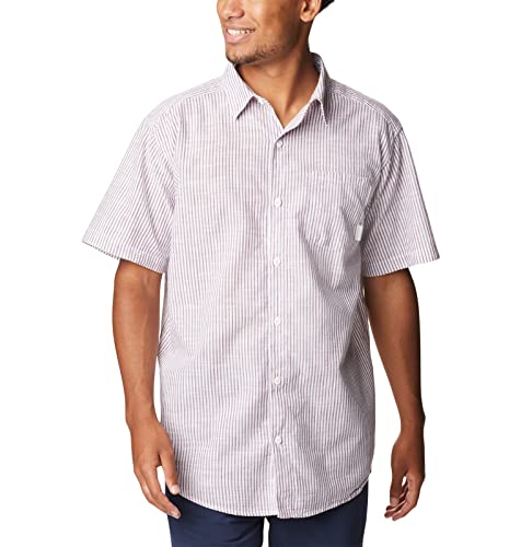 Red Onion Oxford Stripe