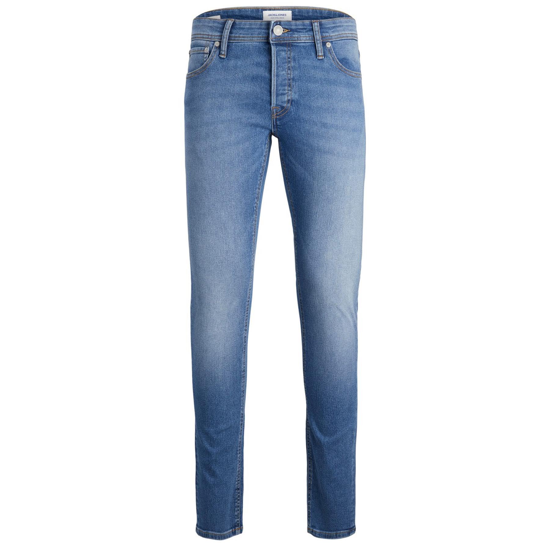 JACK & JONES Boys' Denim Jeans for Kids - Comfortable Stretch Fit Casual Pants for School, Play & Everyday Wear