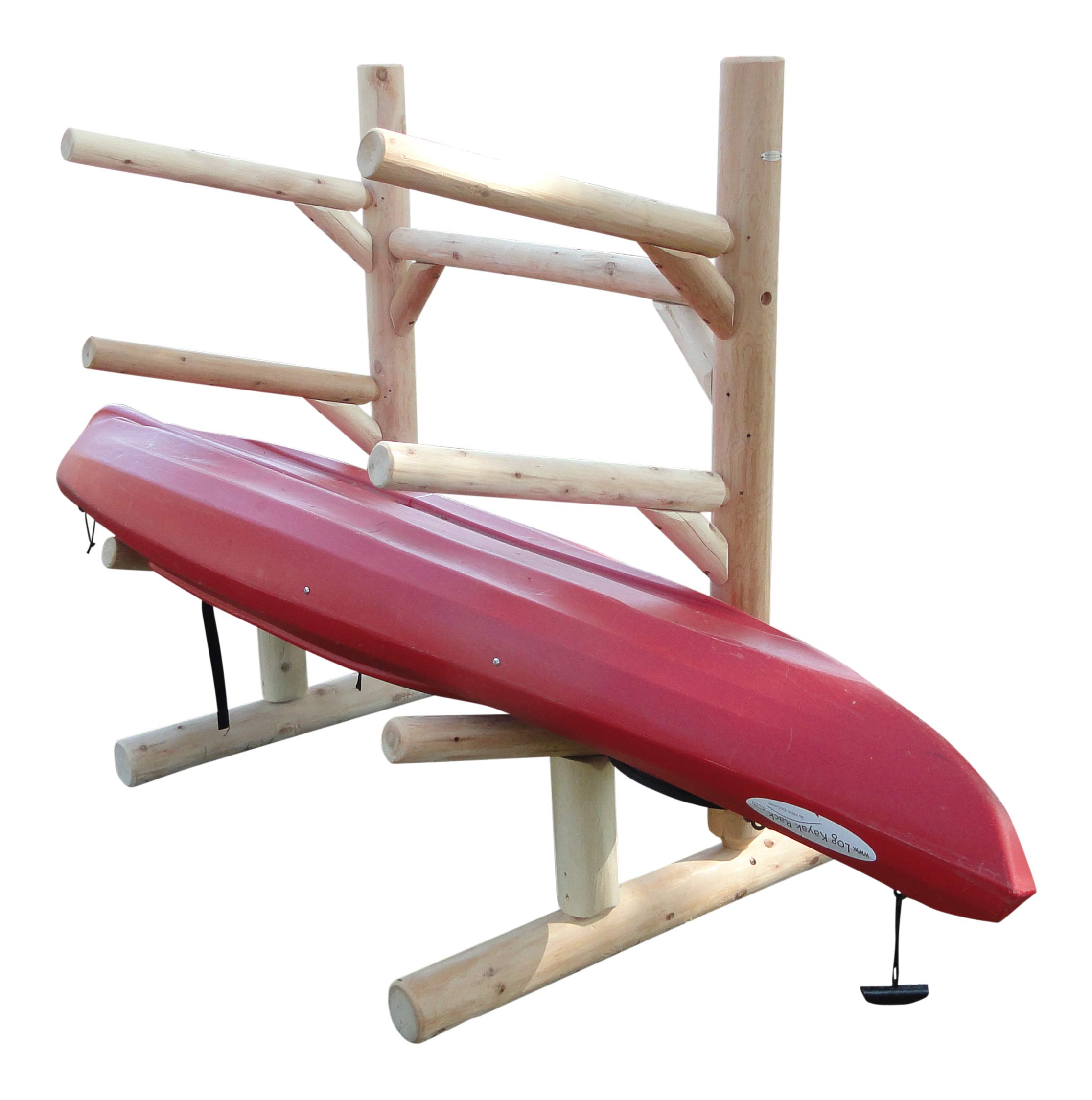 3-Place Kayak Rack for Garage & Outdoor Storage - Heavy Duty SUP, Surfboard & Kayak Stand | Perfect for Kayak, SUP Board & Surfboard Organization in Garage, Backyard or Dock