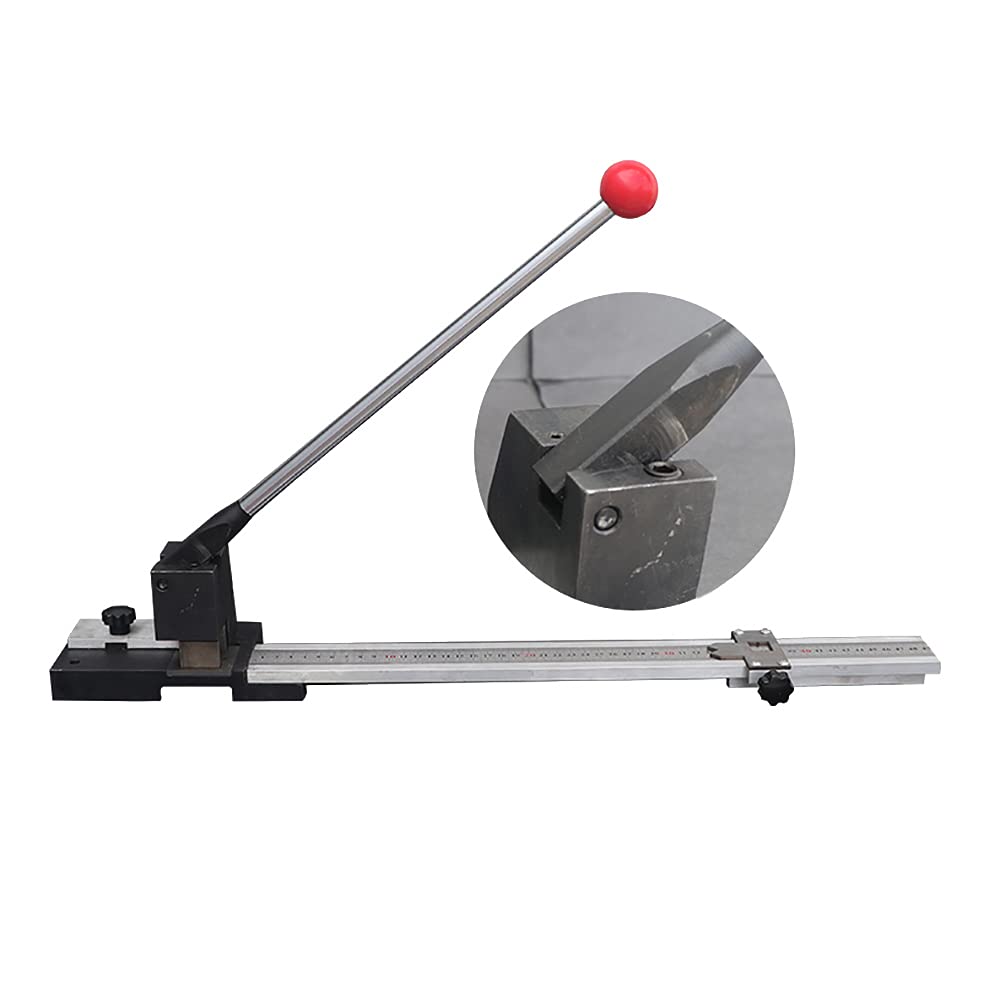 Manual PVC Creasing Matrix Cutting Machine 10-500mm - Resin Substrate Indentation Mould Cutter for Cardboard, Paper & Packaging Die Cutting | Perfect for DIY Crafts, Bookbinding & Packaging Projects