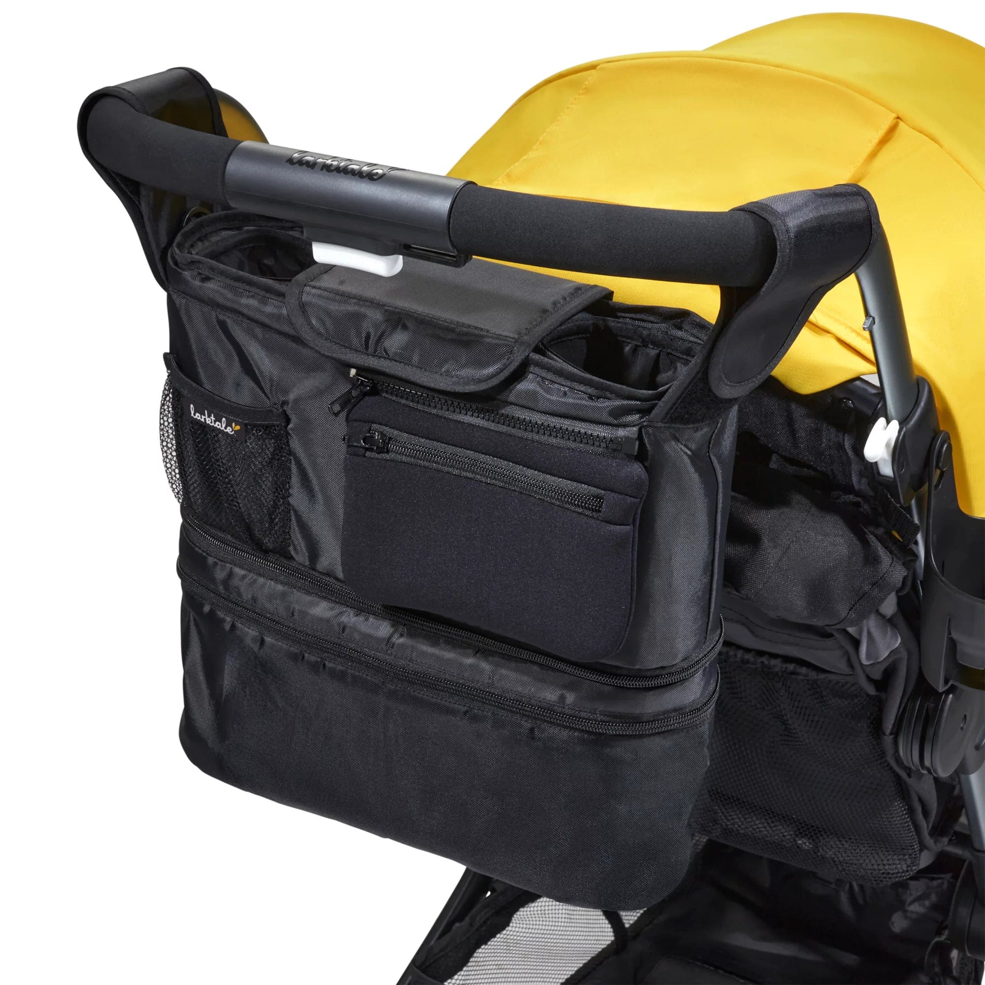 Larktale Universal Stroller Organizer - Fits All Strollers, Perfect for Diapers, Toys & Snacks On-The-Go