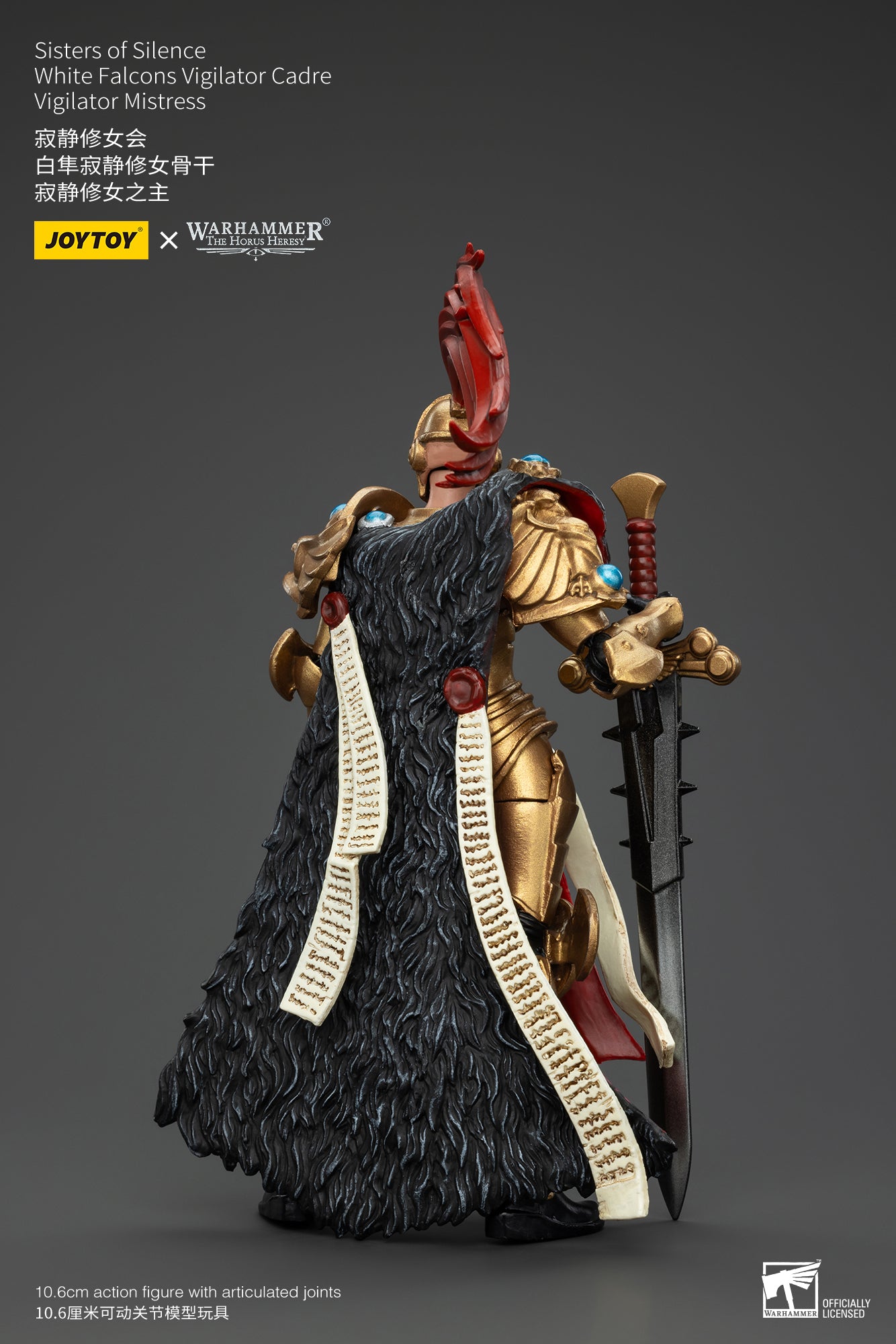 JOYTOY 1/18 Scale Warhammer The Horus Heresy Sisters of Silence Action Figure - Collectible Miniature for Tabletop Gaming & Display