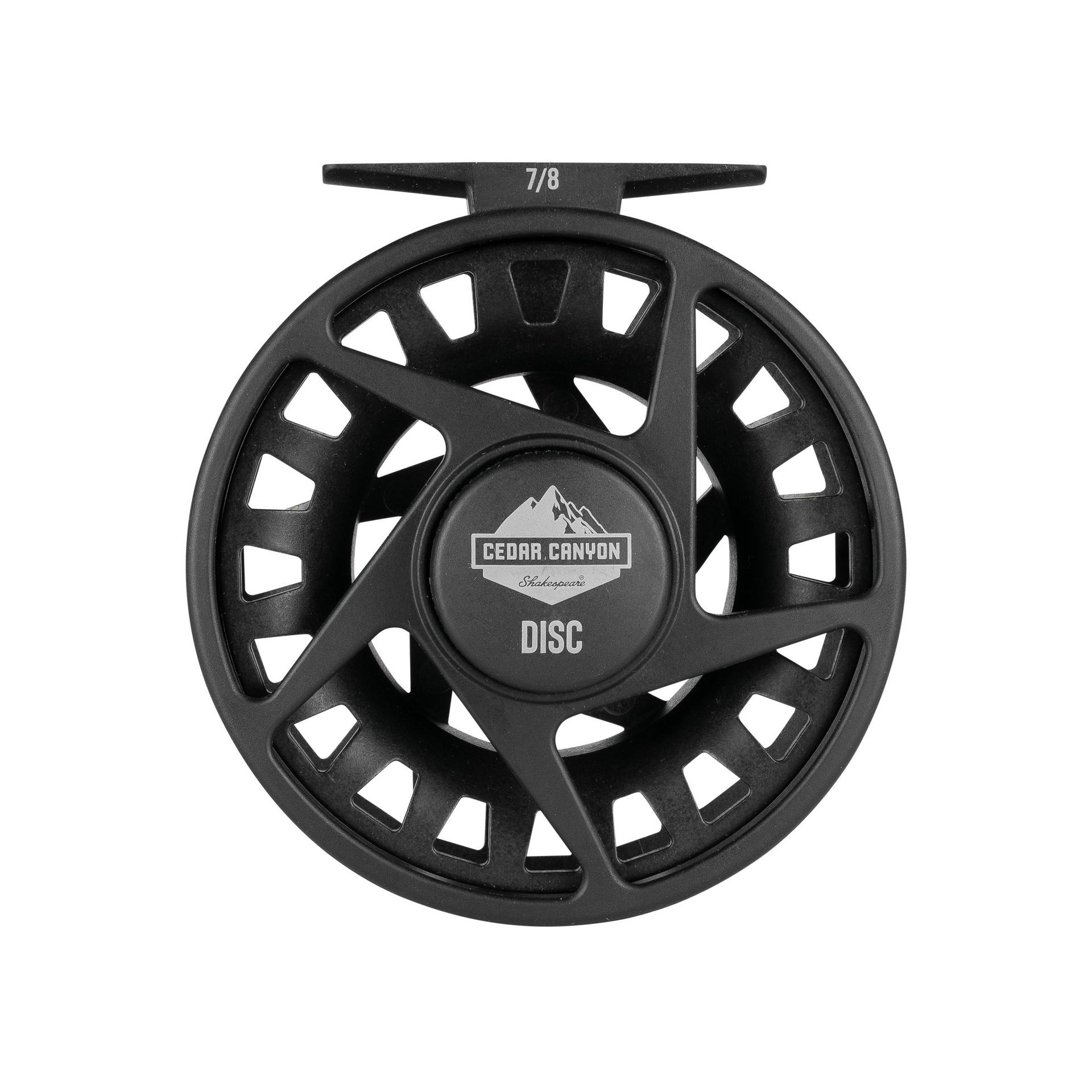 Premium Cedar Canyon™ Disc Fly Reel - Smooth Drag System for Trout & Salmon Fishing - Perfect for Freshwater & Saltwater Fly Fishing Adventures
