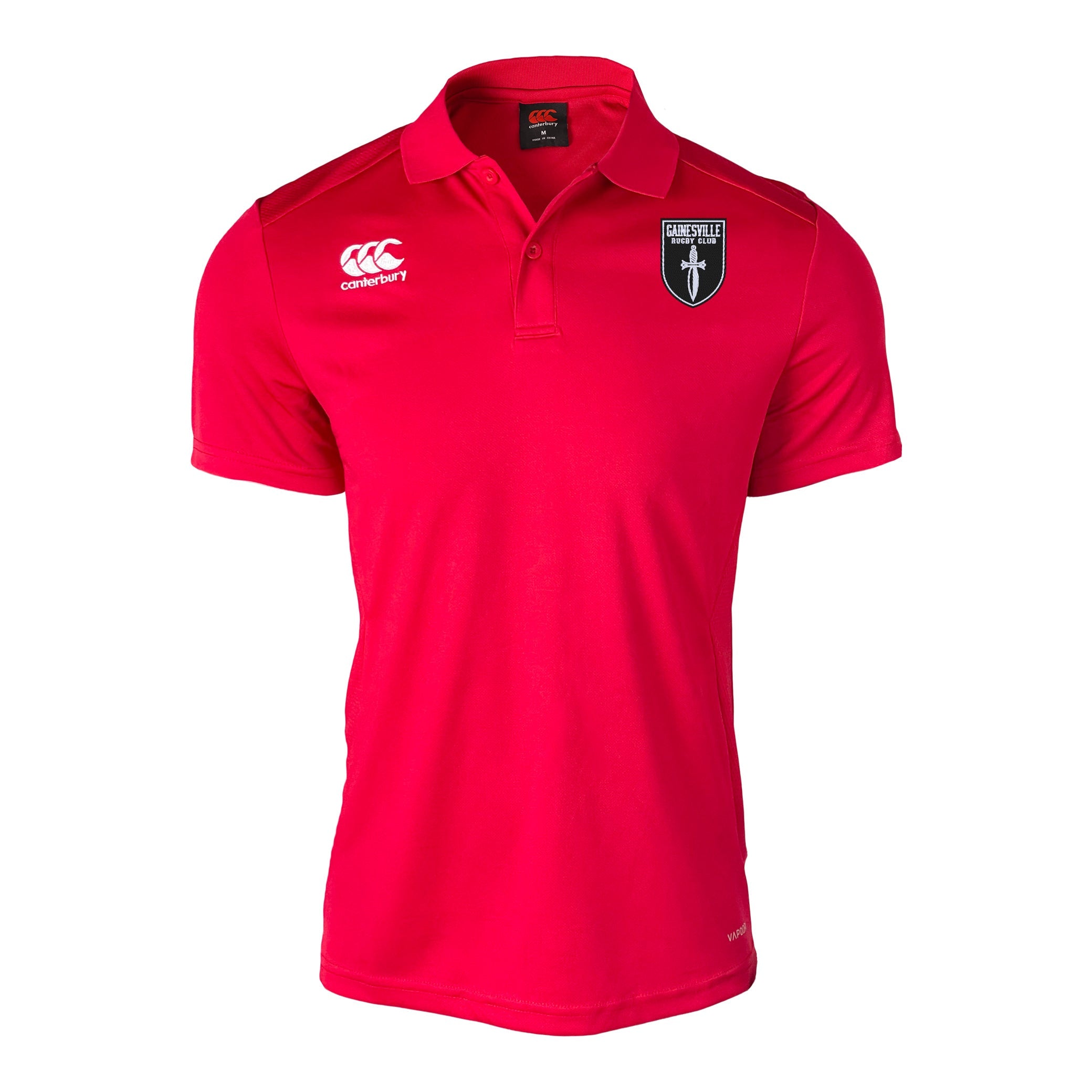 Gainesville Spartans RFC CCC Club Dry Polo Shirt - Moisture Wicking Men's Rugby Jersey for Training & Matches