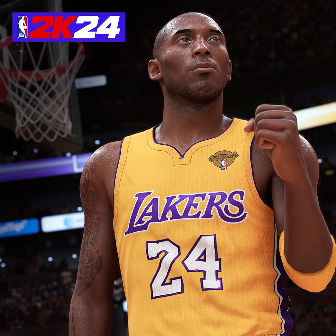 NBA 2K24 Standard Edition - Kobe Bryant Tribute - PlayStation 4 Game (Amazon Exclusive) | Basketball Video Game for PS4 Fans & Sports Enthusiasts