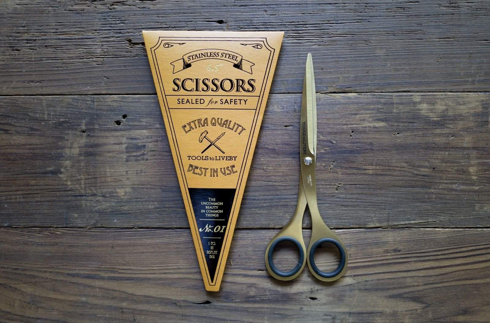 Premium Gold-Plated Scissors 6.5