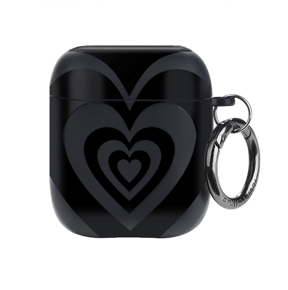 Sweethearts Noir AirPod Case - Stylish Protective Cover for Apple AirPods 1/2/3 & Pro - Perfect for Travel, Work & Everyday Use