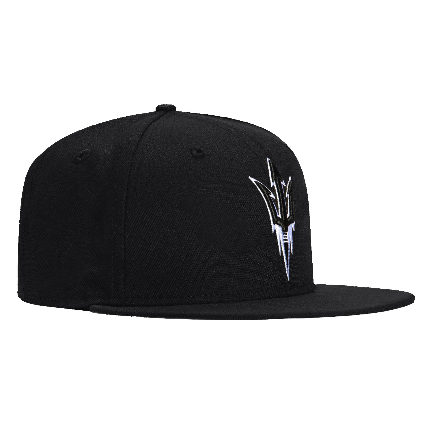 New Era 59Fifty Arizona State Sun Devils Snapback Hat - Black/Black/White - Official NCAA College Baseball Cap for Men & Women - Perfect for Game Day, Tailgating & Fan Apparel