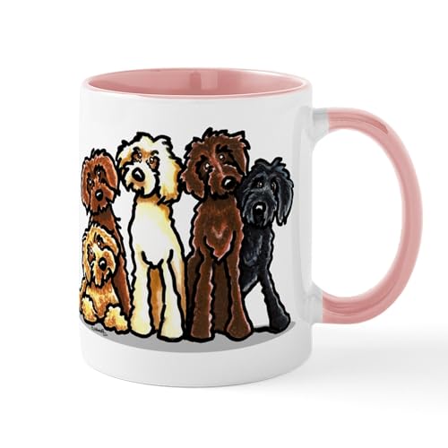 White/Pink Inside - Labradoodle Lover Mug