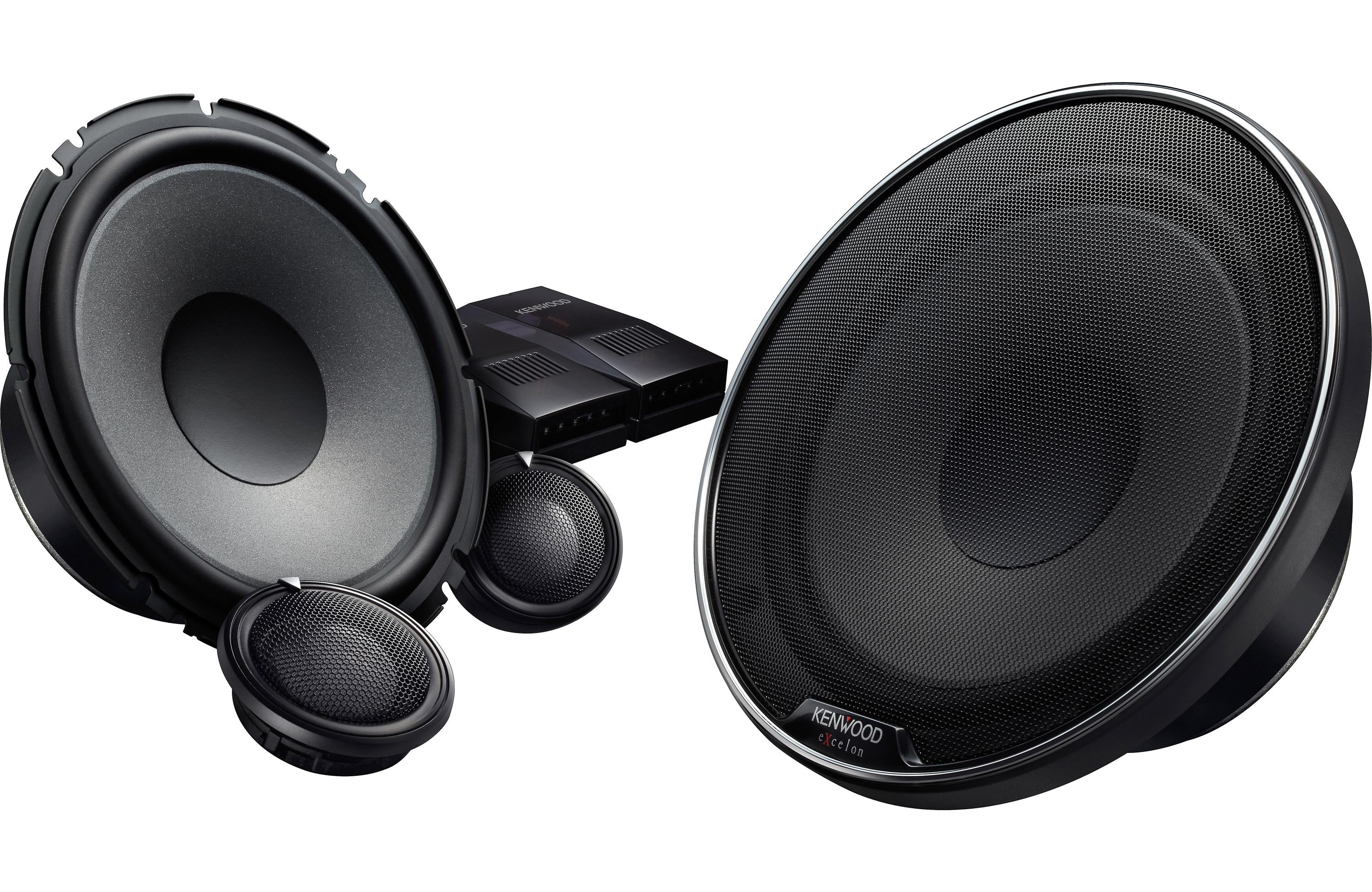 Kenwood Excelon XR 1800P XR Series 7 Custom Fit Component Speaker Pair - High Performance Car Audio System for Clear Sound in Vehicles, Trucks & SUVs
