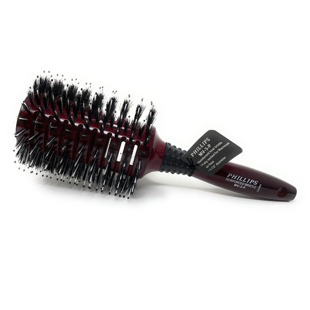 Philips Brush MV 3 P Vent Barrel Hair Brush for Smoothing & Detangling - Perfect for Salon Styling & Home Hair Care
