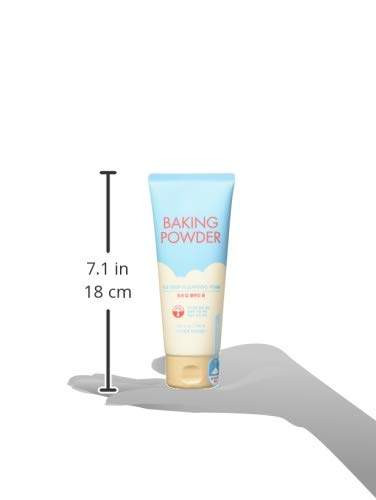 Etude House Baking Powder BB Deep Cleansing Foam 160ml - Oil Control & Pore Minimizing Face Wash for Acne-Prone Skin | Daily Deep Cleansing & Makeup Removal