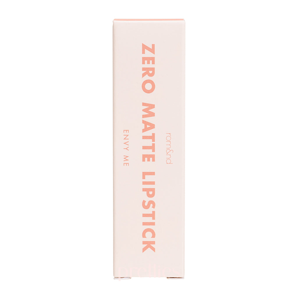 Rom&nd Zero Matte Lipstick (07 Envy Me) 3g - Long Lasting Velvety Matte Lipstick, Vegan & Cruelty Free - Perfect for Everyday Wear, Date Night & Special Occasions
