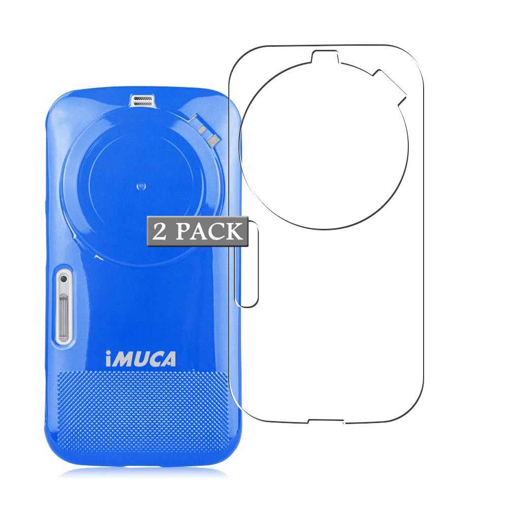 2-Pack Samsung Galaxy K Zoom C1158 C1116 Back Protector Film - TPU Guard Cover Skin Sticker (Not Front Screen Protectors) | Scratch-Resistant Protection for Daily Use & Travel