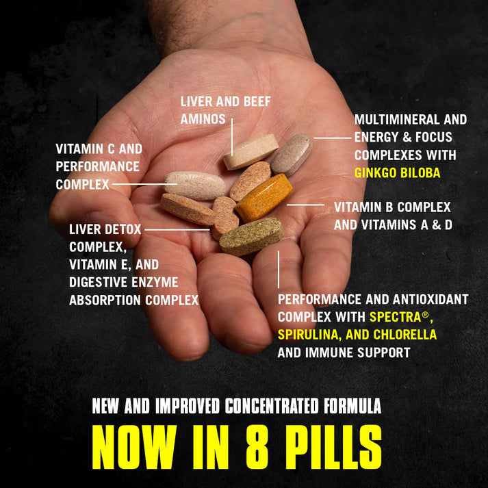 Animal Pak - Complete Multivitamin & Supplement Pack (44 Servings) for Athletes, Bodybuilders & Fitness Enthusiasts - Pre-Workout & Post-Workout Nutrition Support