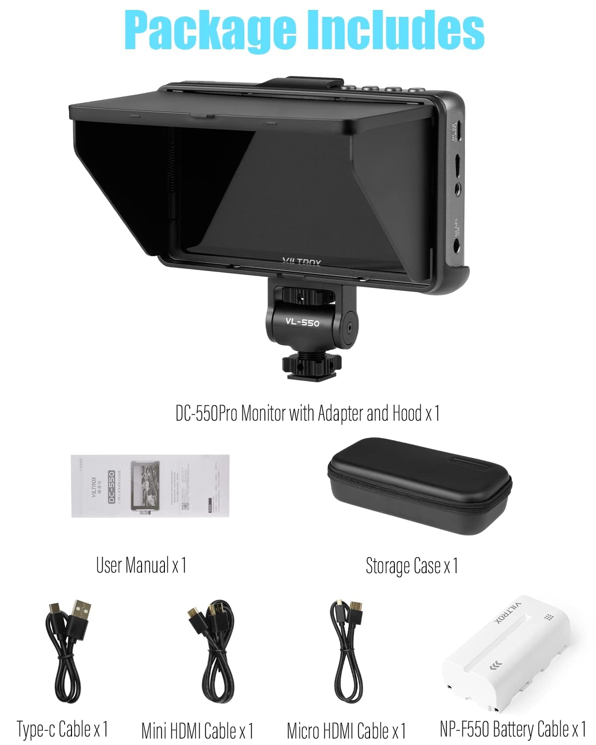 VILTROX DC-550Pro 5.5