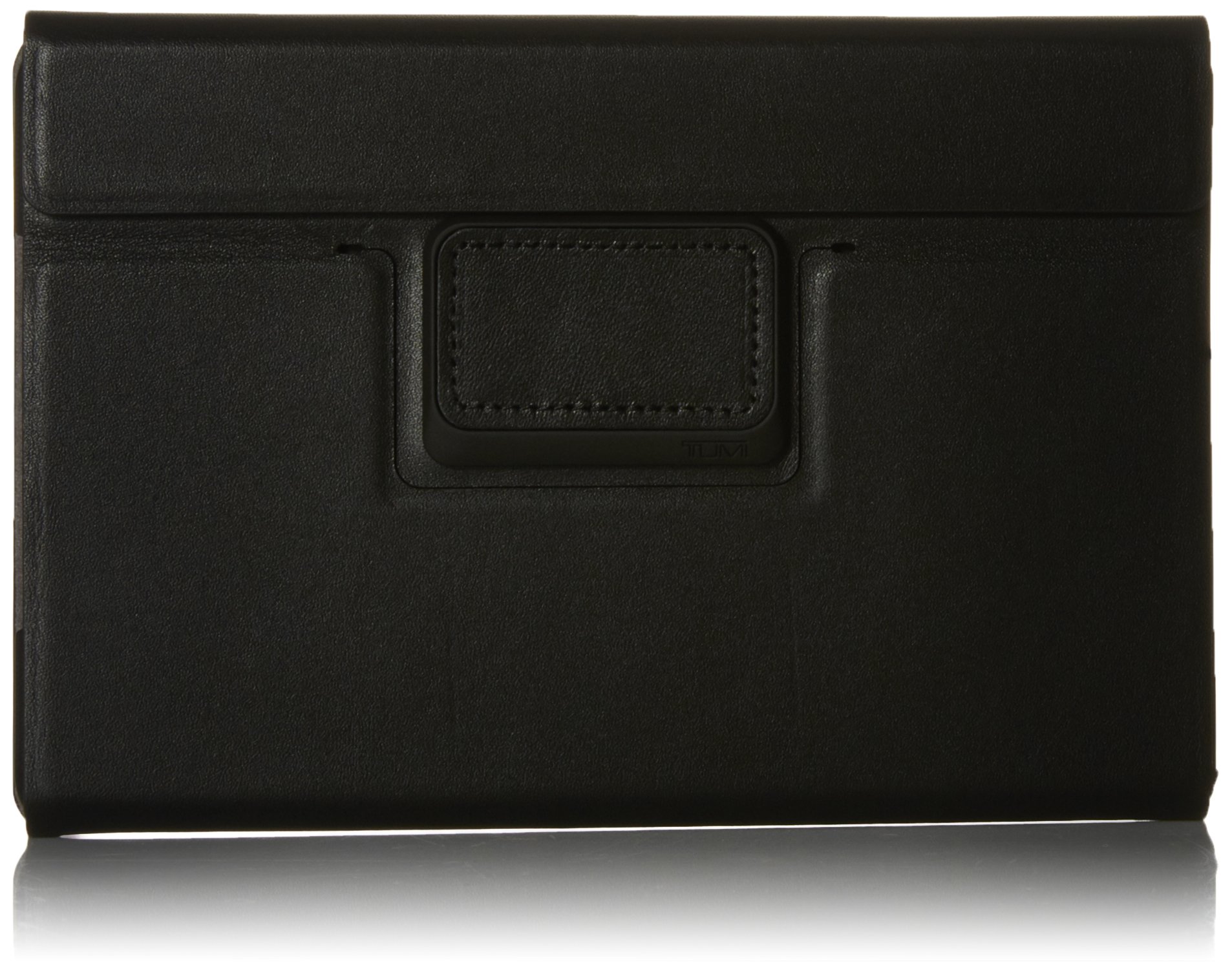 TUMI Rotating Folio Case for iPad Mini 6/5/4 - Slim Protective Cover with 360° Rotation, Black Leather - Perfect for Work, Travel & Business Professionals