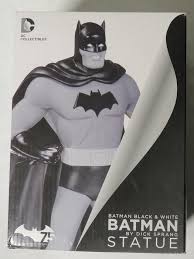 Black & White (Dick Sprang) - Vintage Batman Comic Art Print - Perfect for Superhero Fans & Comic Book Collectors - Great for Home Decor, Office Wall Art & Gift Ideas