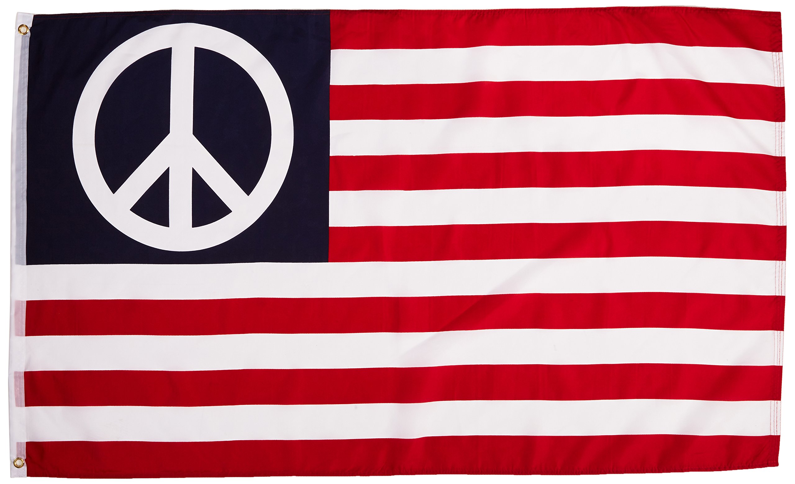 USA Peace Flag 3x5 Feet - Patriotic American Decor for Home, Garden & Events - Durable Outdoor & Indoor Use