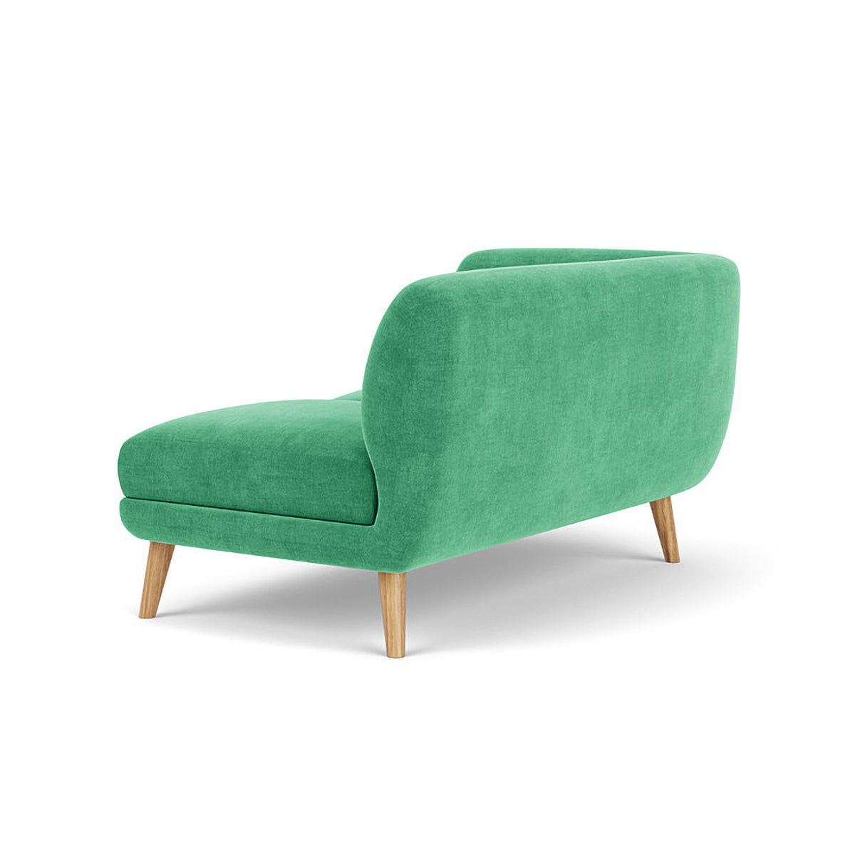 Alfred Fabric Left 2 Seater Modular Sofa - Modern L-Shaped Sectional Couch for Living Room, Lounge & Small Spaces - Comfortable & Stylish Home Furniture