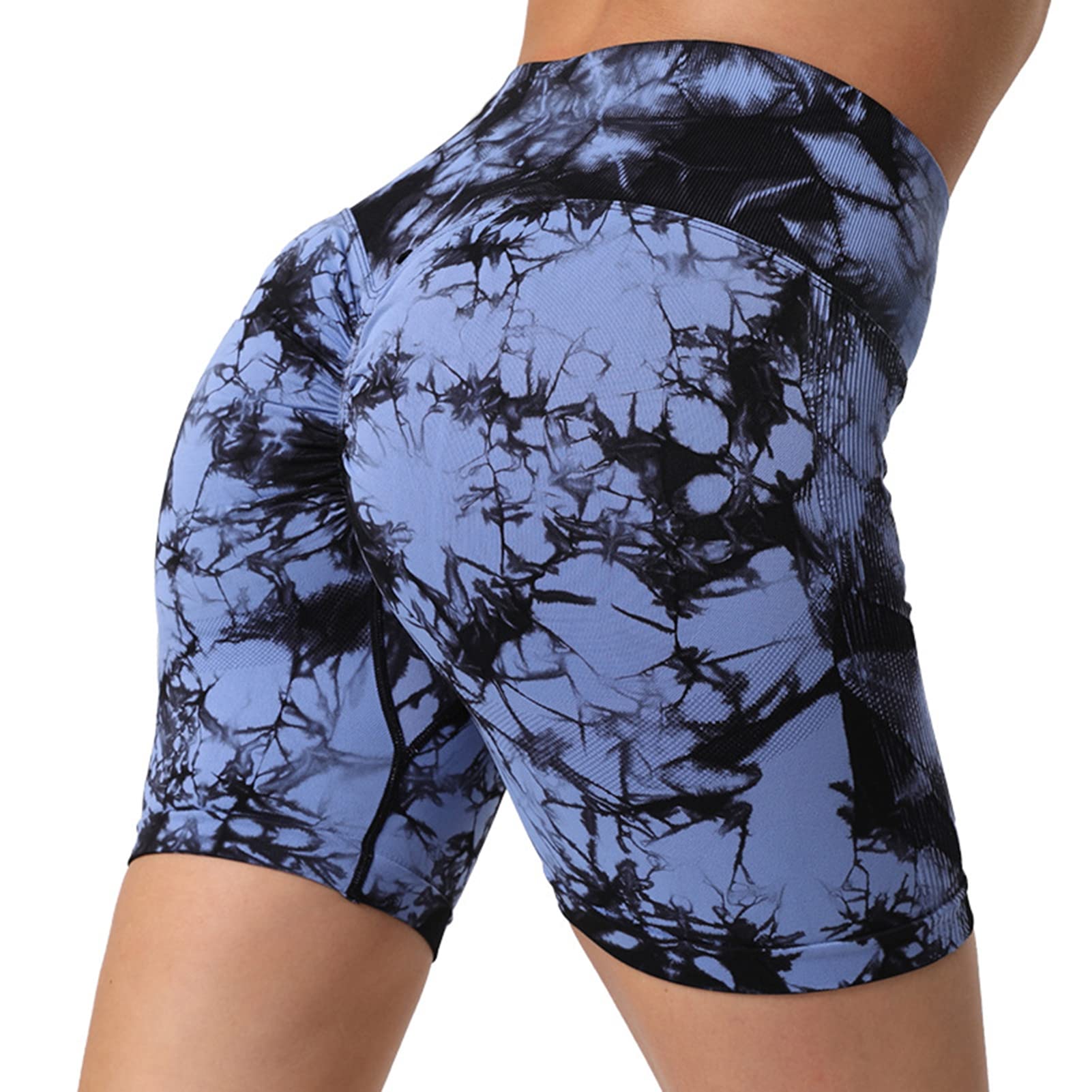 Custom Printed Sport Shorts for Women - Fade-Resistant Multicolor Cycling Shorts with Moisture-Wicking Technology | Perfect for Gym, Running & Outdoor Activities