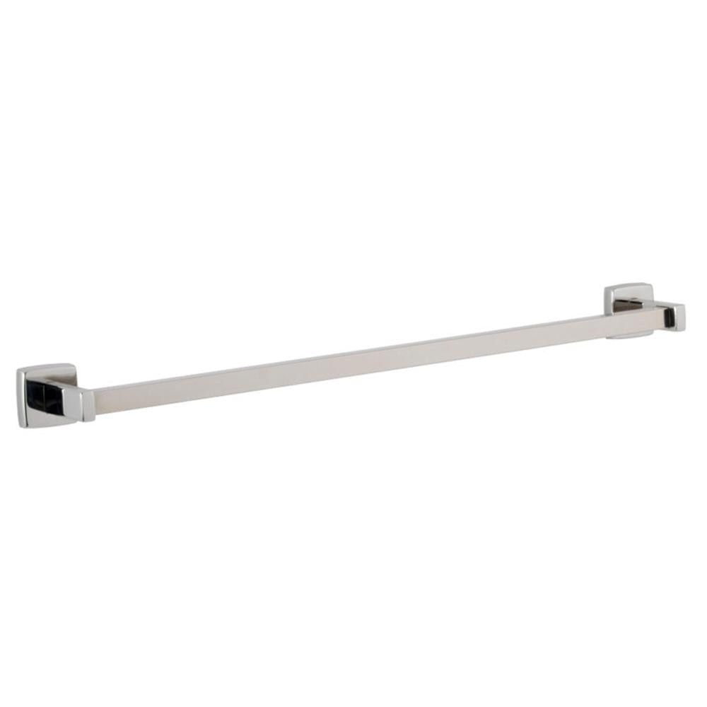 Bobrick B6737x24 24-Inch Satin Finish Stainless Steel Towel Bar - Surface Mount Bathroom Accessory for Home & Commercial Use