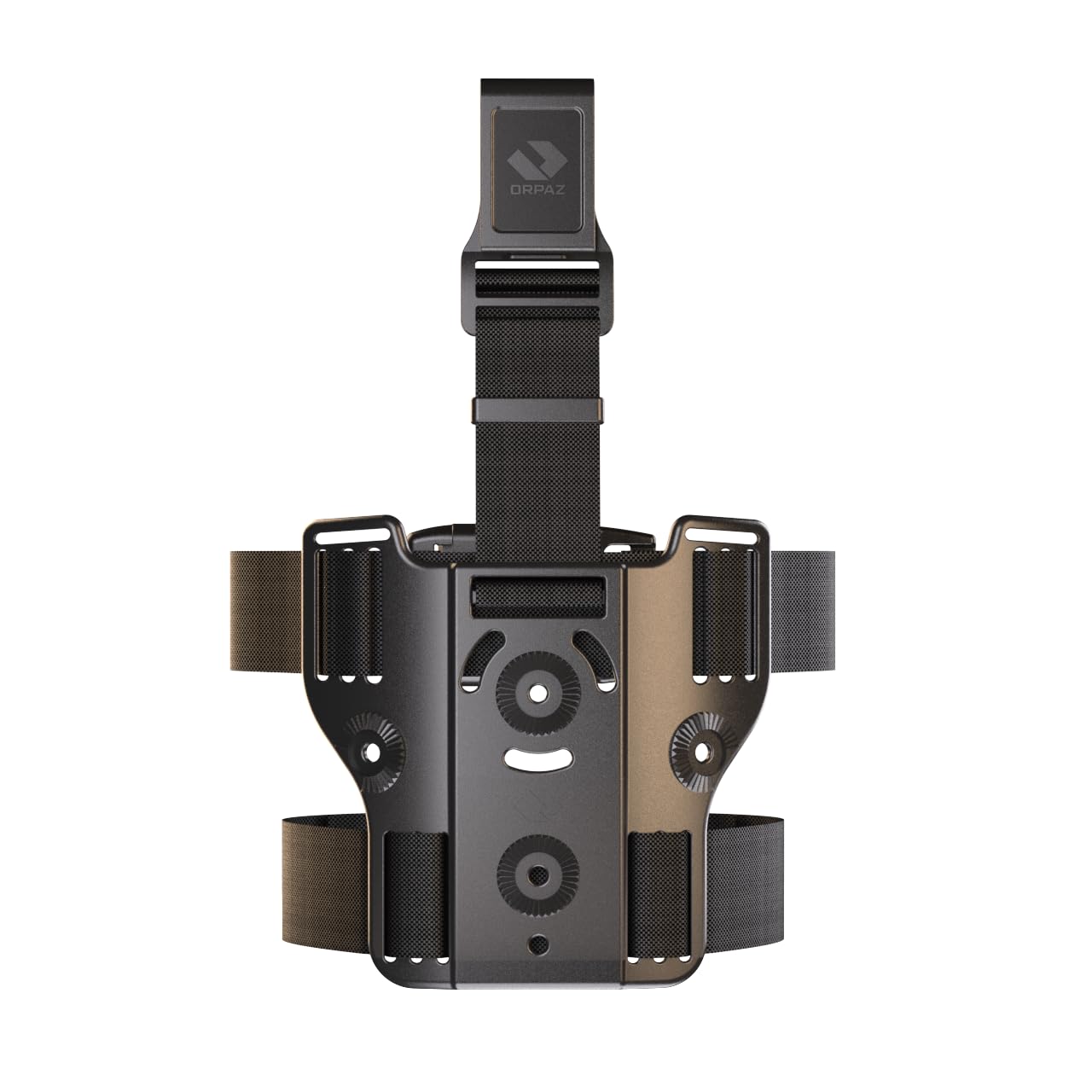 Orpaz T40 Adjustable Modular OWB Holster for S&W SD9VE - Compatible with Light, Laser & Optics - Tactical Gun Holder for Outdoor Shooting, Range Training & Concealed Carry