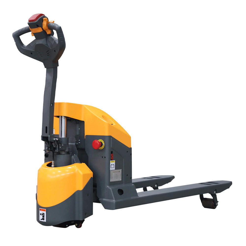 Electric Pallet Jack 3300-4400lbs Capacity, Full Electric Pallet Truck with Emergency Key Switch - Warehouse, Loading Dock & Industrial Material Handling Equipment