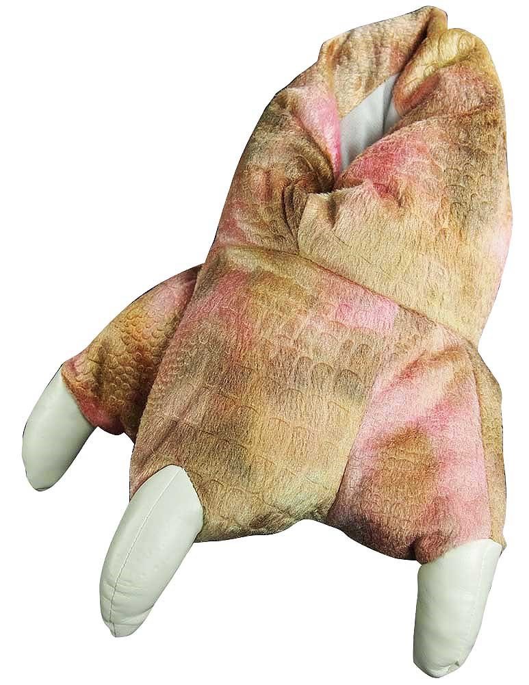 Wishpets Stuffed Animal Slippers - Soft Plush Toy Slippers for Kids & Adults - Pink Dinosaur Claw Slippers for Home, Gifts & Cosplay | Cozy Indoor & Lounge Wear