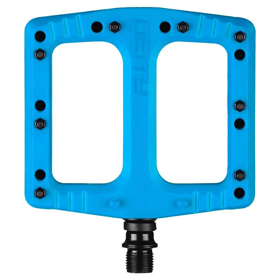 Deity Deftrap Platform Pedals - Durable Mountain Bike Pedals for BMX & MTB - Ideal for Trail Riding & Downhill Cycling
