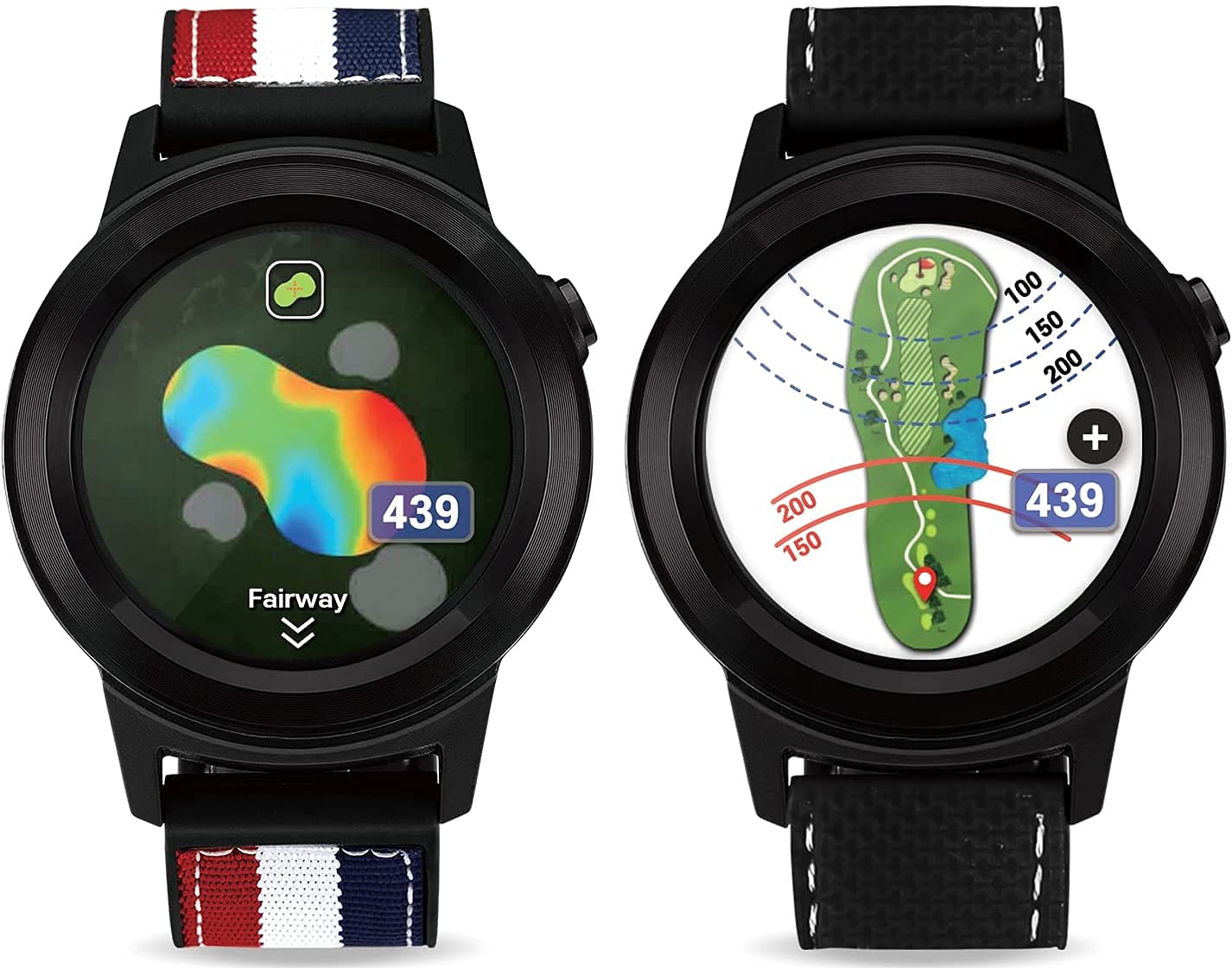 Golf Buddy Aim Golf GPS Watch - Premium Full Color Touchscreen, 40,000 Preloaded Worldwide Golf Courses, Easy-to-Use Golf Rangefinder Watch for Accurate Yardage Tracking on the Course