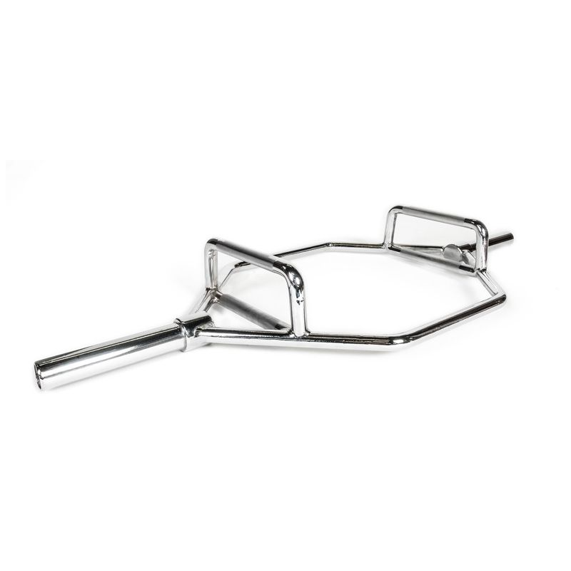 Olympic Weightlifting Bar - Tiguar HEX TI WG0003 - Premium Stainless Steel Barbell for CrossFit, Powerlifting & Home Gym Workouts