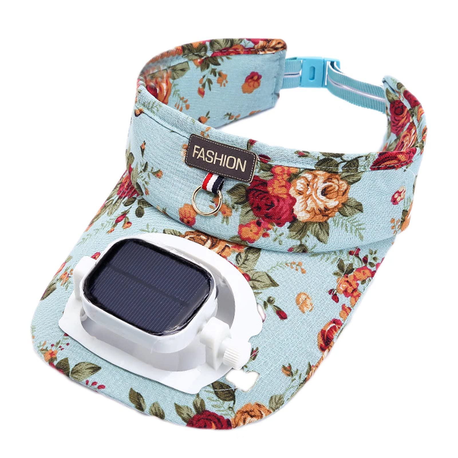 Solar Powered Cooling Fan Baseball Cap - Unisex & Kids Sun Visor Hat for Outdoor Sports, Hiking, Camping and Summer Activities