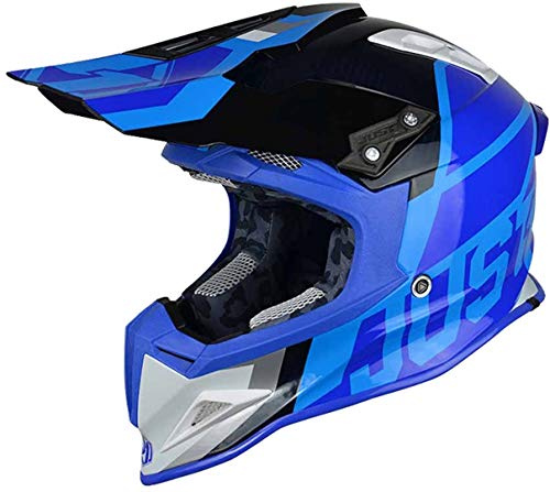 Gloss Black Trans Carbon Unit White Blue