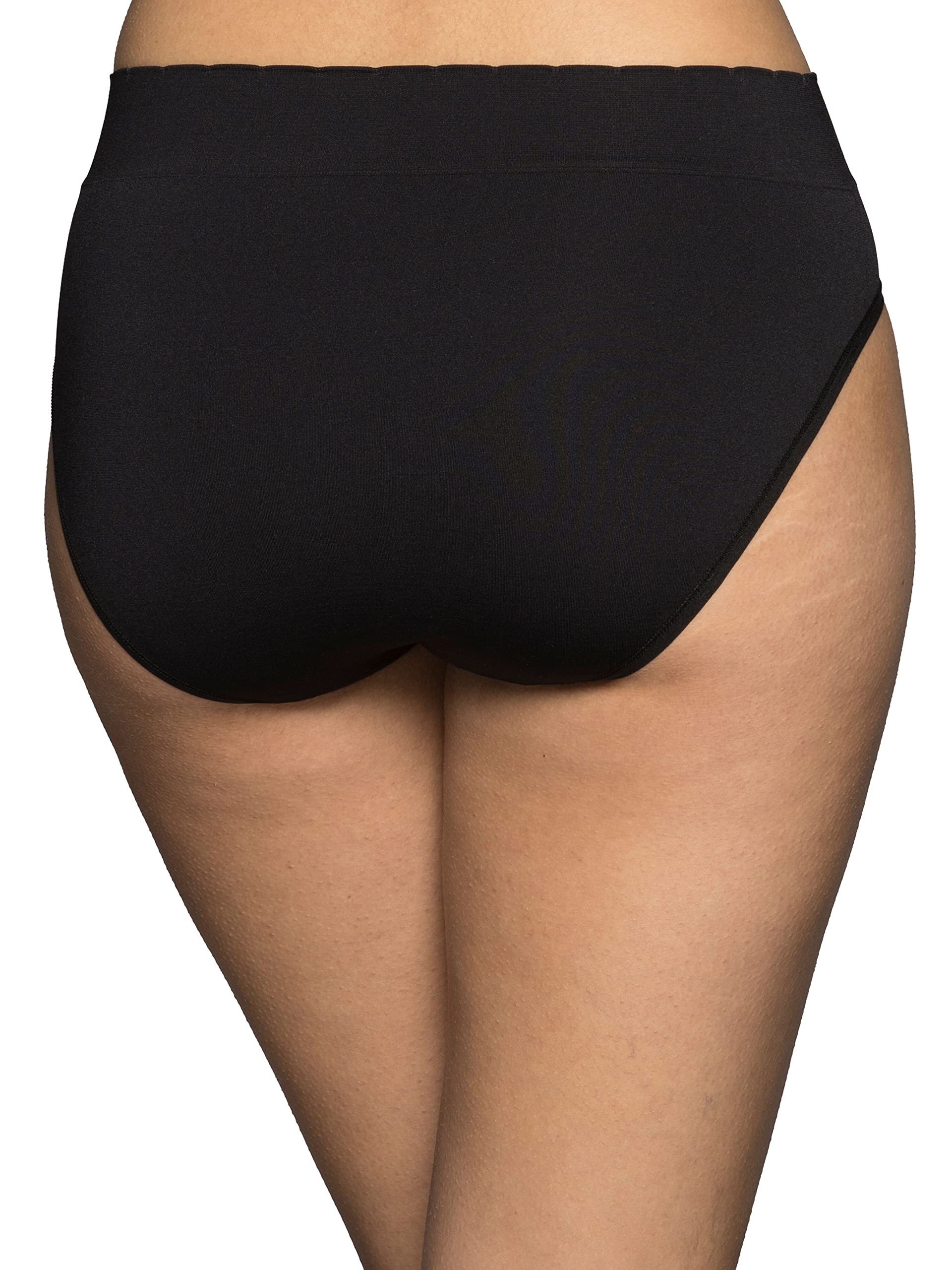 Vanity Fair Women's Seamless Underwear - Light Smoothing Comfort, No Pinch No Show Panties for Everyday Wear | Perfect for Work, Travel & Lounge