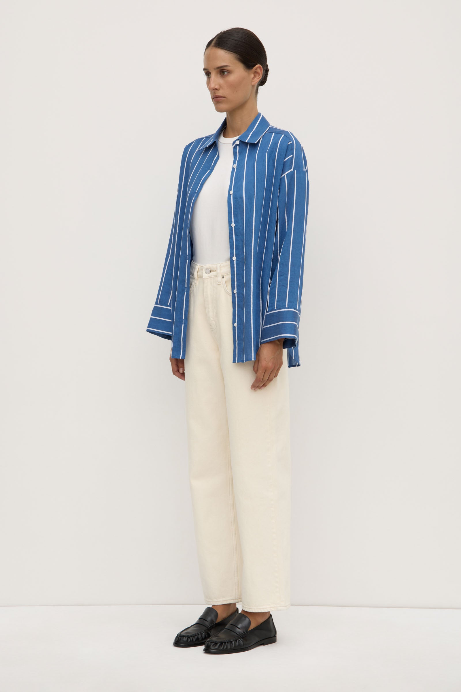 Stylish Ayla Striped Shirt for Women - Trendy Casual & Office Wear - Perfect for Everyday Outfits, Date Nights & Business Meetings