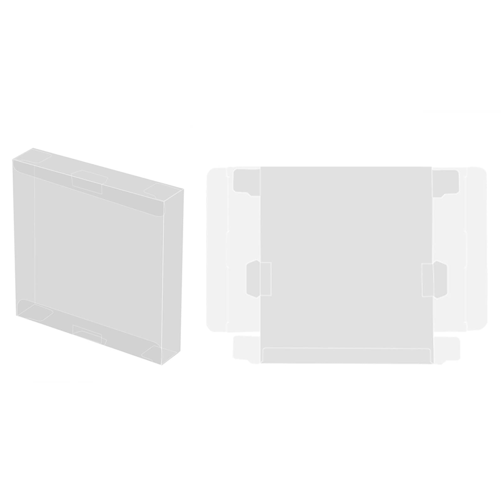 Estink 10-Pack Clear PET Protective Cases for Nintendo Game Boy & GBA - Anti-Scratch Game Cartridge Storage Box | Perfect for Collectors, Travel & Game Preservation