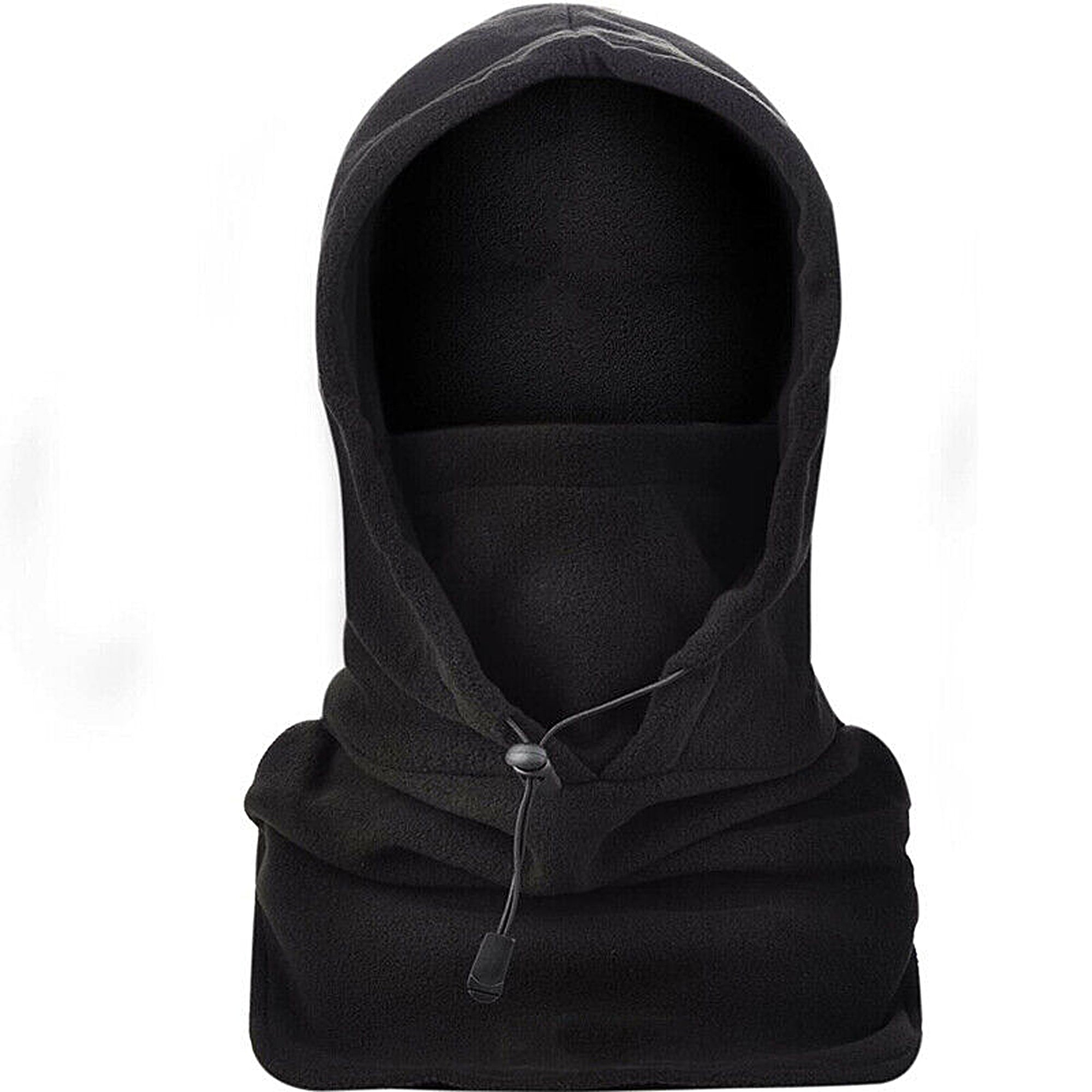 Winter Warm Hooded Fleece Balaclava - Cold Weather Face Mask for Skiing, Snowboarding & Outdoor Activities