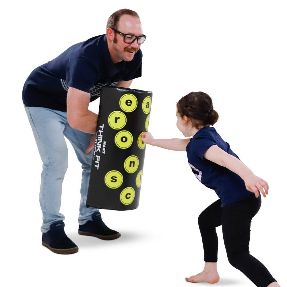 HART THINK Fit Pad Letters - Ergonomic Non-Slip Yoga Mat for Home & Gym Workouts