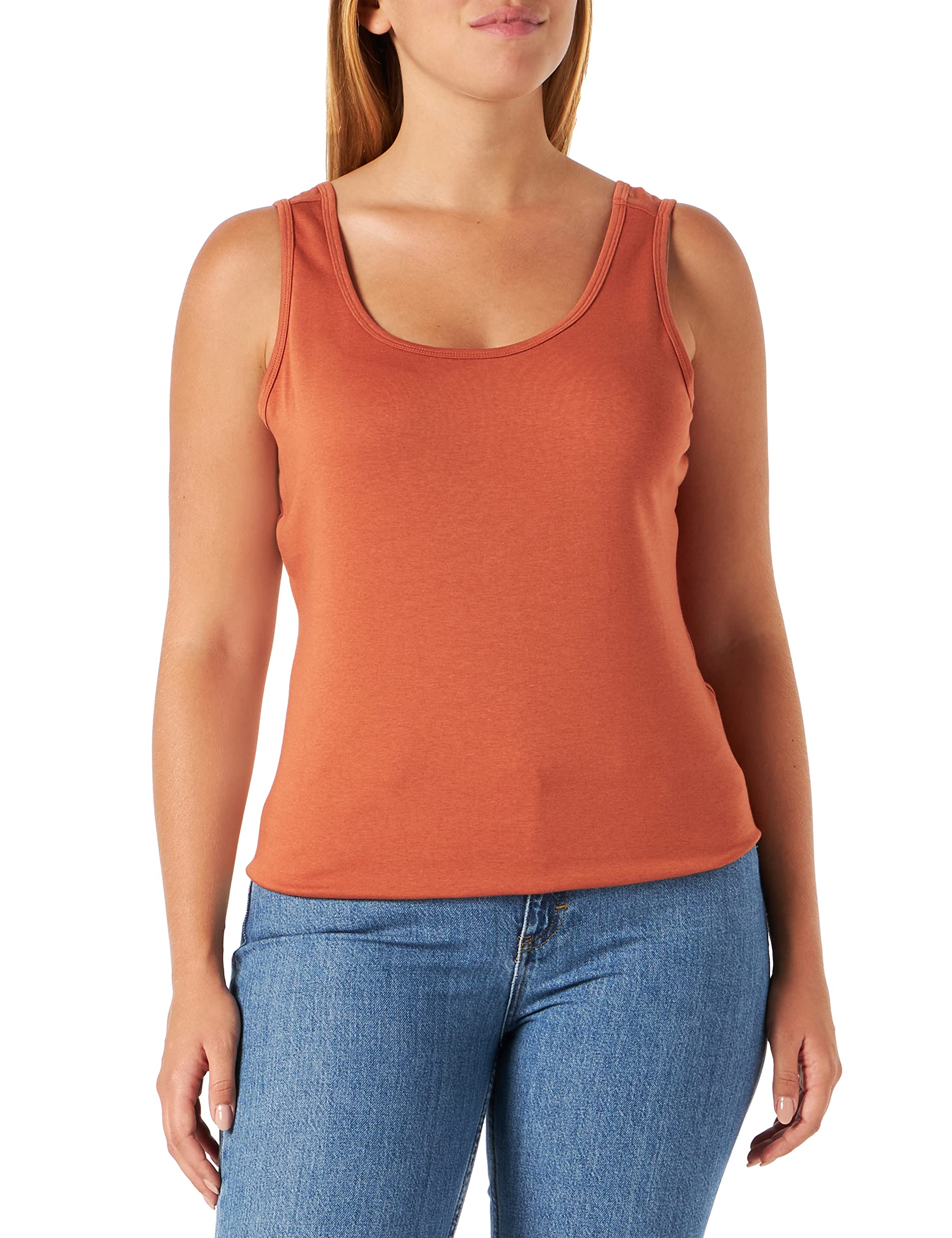 Amazon Essentials Women's Plus Size Tank Tops - Soft Breathable Cotton Multipack (3-Pack) for Casual Wear, Layering & Summer Outfits